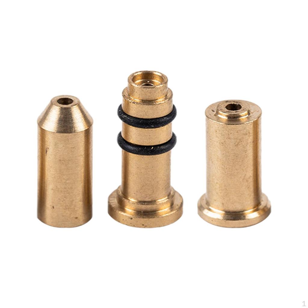 3 Pack Butane Refill Adapter for Gas Tank Nozzle Cylinder Canister