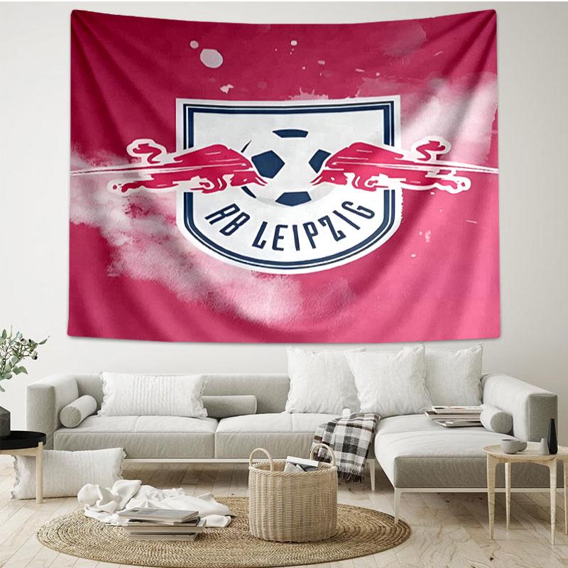 RB Leipzig Print Tapestry - Portable Wall Decor Cloth, for Home, Dorm, Travel, Bedroom, Living Room - Ideal Birthday Housewarming Gift