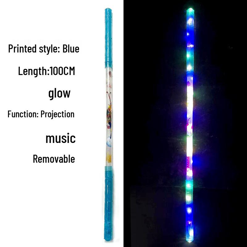 New Ruyi Jingu Bang Glowing Music Toys for Journey to the West Night Market