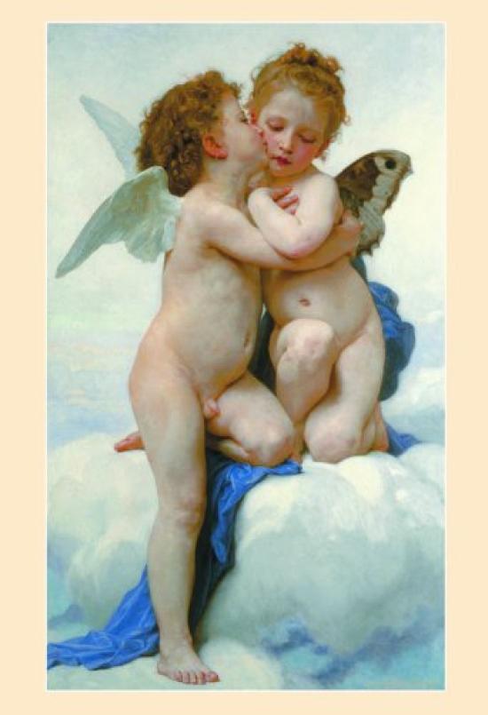 

Cuties 300-Piece Jigsaw Puzzle First Kiss (26x38cm)