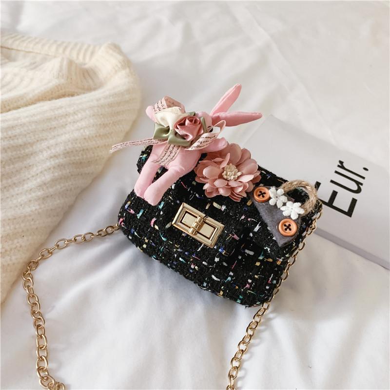 Adorable Rabbit Pearl Shoulder Bag For Kids With Cute Animal Design In Fun Colors