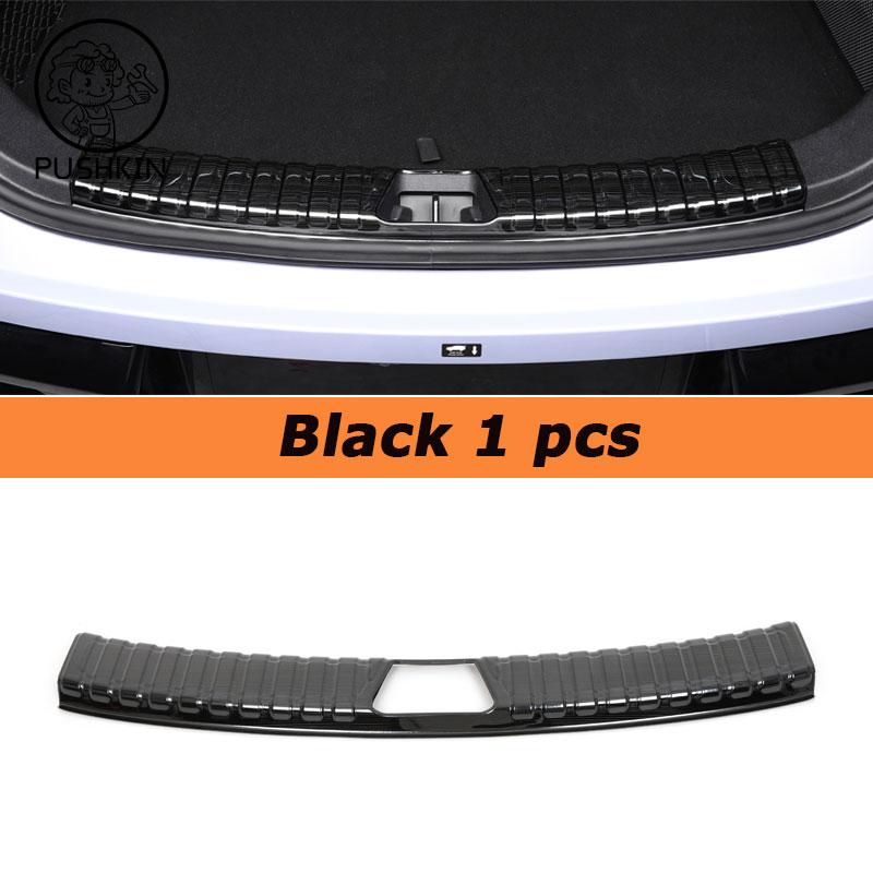 For BYD Sealion 7 Sea Lion 07 EV 2026 2025 Stainless Black Car Rear Trunk Protector Plate Anti Hit/Dust Sill Decoration Cover
