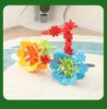 Super Large 26CM Snowflake Plates - Kindergarten Outdoor Construction Game Blocks for Parent-Child Play