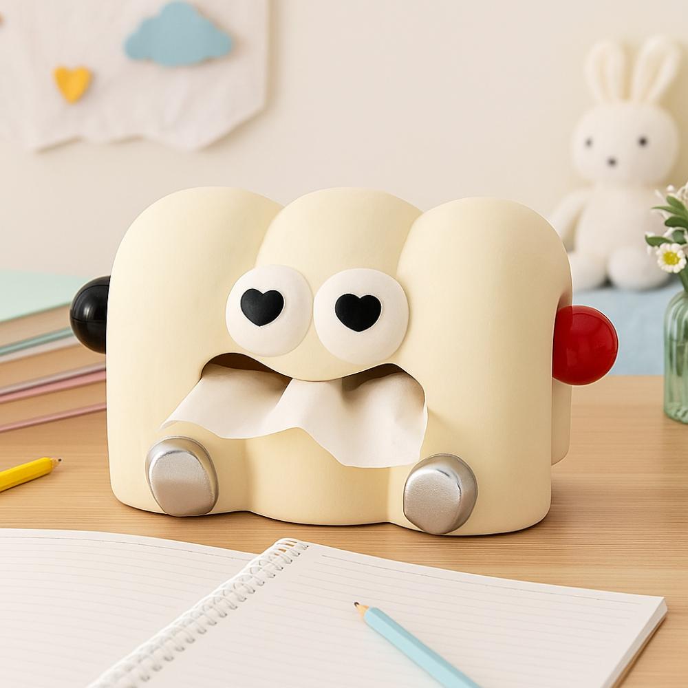 Cartoon Napkin Holder Ceramics Toilet Paper Box Cute Paper Container  Bedroom