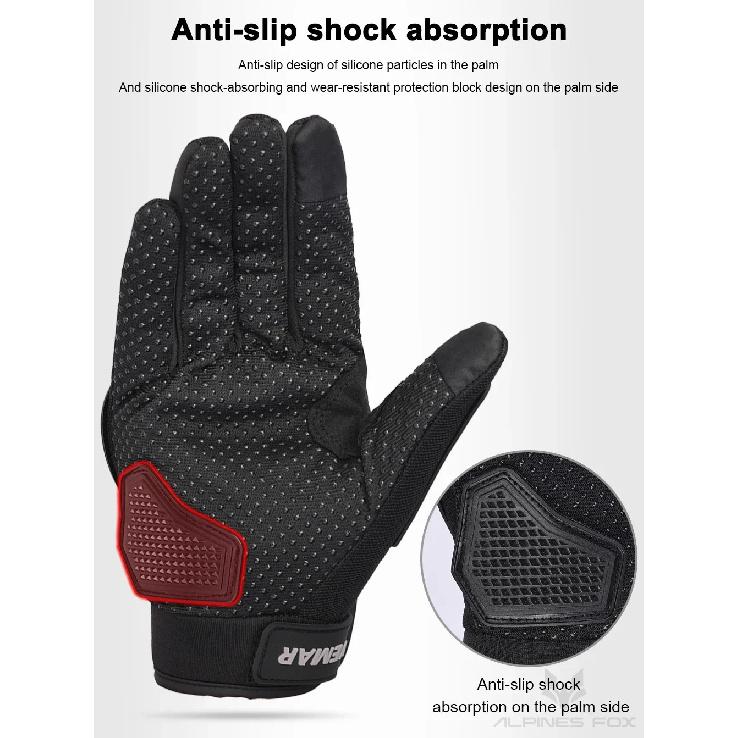 Summer New Men Motorcycle Gloves Hard Knuckle Touch Screen Motorbike Motocross Moto Biker Gloves Motorcycle Accessories M-XXL