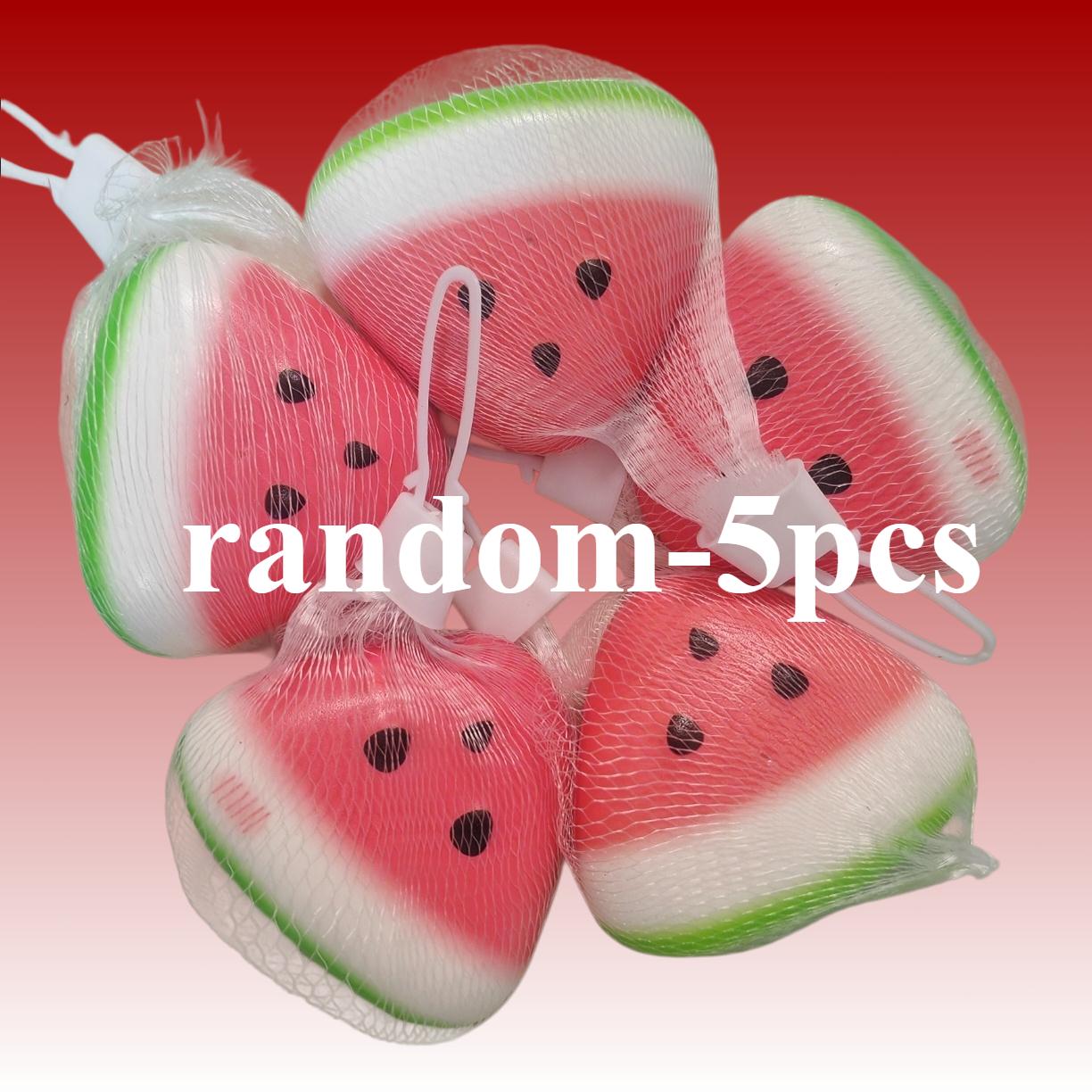PU Langzame Terugslag Watermeloen Squishy Zacht Knijpbaar Stressverlichtend Speelgoed Creatief Simulatie Fruit Ontspannend Speelgoed voor Feestbedankjes