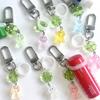 Four-leaf Clover Teruterubozu Lip Balm Lipstick Keyring Key Holder