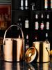 ZISIZ European Style Glass Ice Bucket