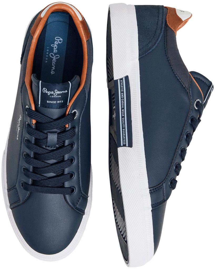 Кроссовки Pepe Jeans Retro Kenton (искусственная кожа) синий
