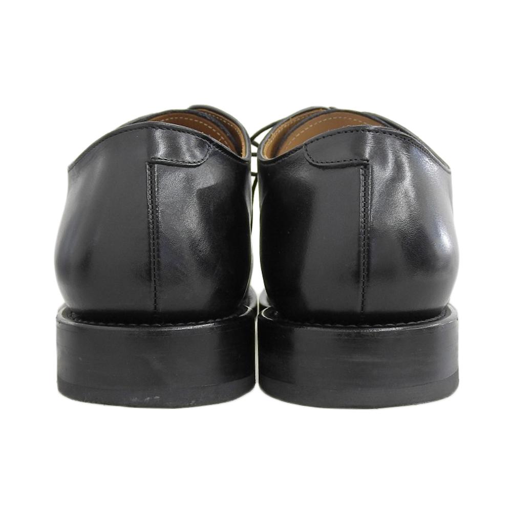 REGAL Men's Black Straight-Tip Dress Shoes with Inner Wings, Size 10.2" W71B shoes black leatherUsed