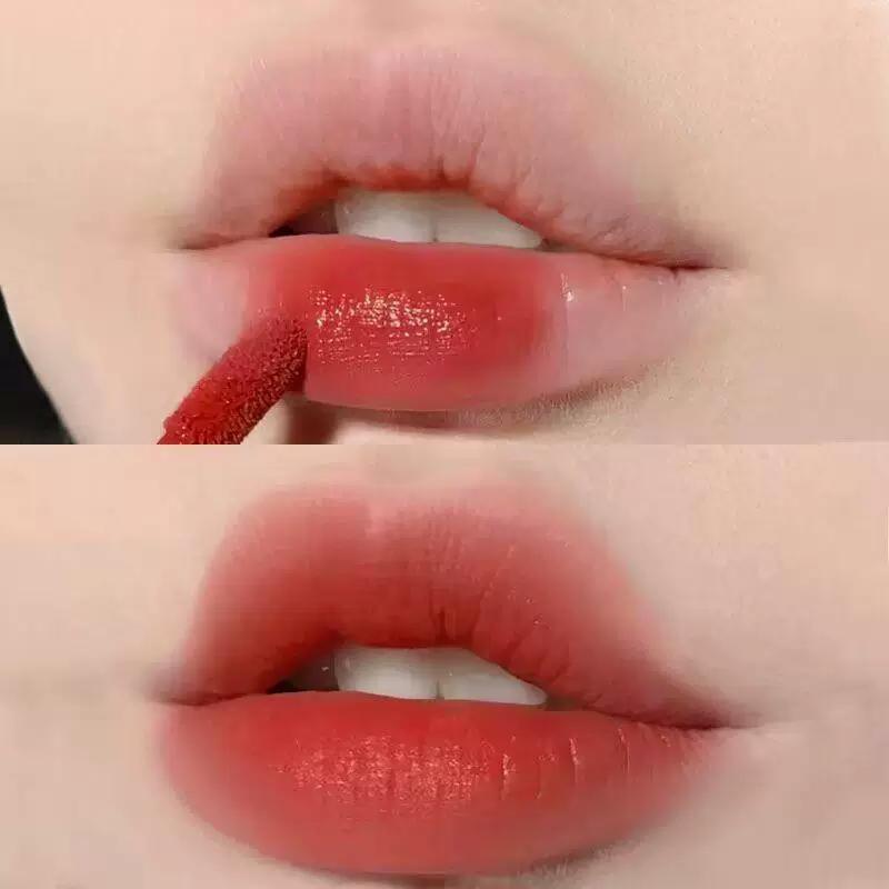 Official Genuine Product, Natural Makeup Look, High-Quality Matte Lip Gloss, Non-Fading, Non-Stick Cup, Brightens Complexion, Suitable for Students