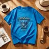 Angel Statue Holding Cash Streetwear Graphic Design Comfortable Stretch Casual Workout Shirt
