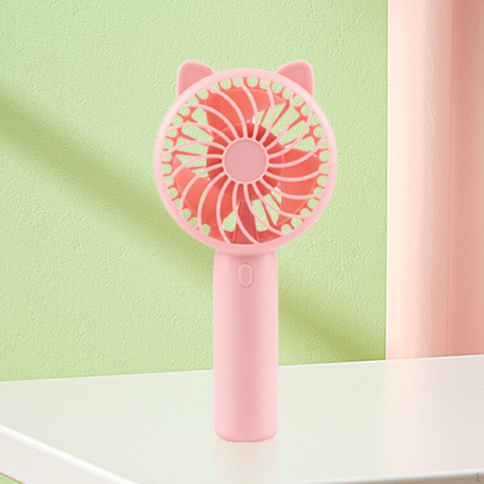 Compact Handheld Fan - Efficient Cooling Solution for Outdoor Use