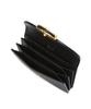 Athe Vanessabruno Black Shrunken Flap Accordion Card Wallet Aaho6E342Bk