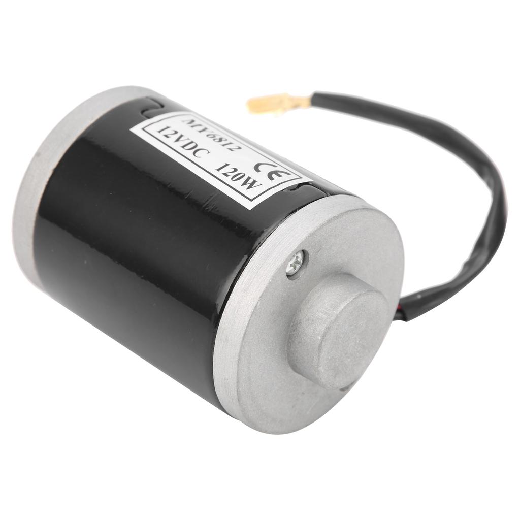 MY6812 12V 120W Kleiner Elektroroller Hochgeschwindigkeits-Bürstenmotor mit Riemenscheibe