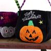 Kids Ornament Trick Or Treat Props Halloween Decoration Storage Bucket Gift Basket Candy Bag