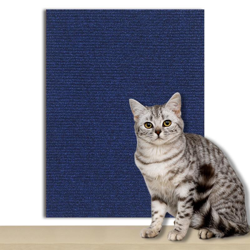 Sofa Protector Sticker: Self-adhesive Fabric Cats Scratch Pad, Cut To Size for Furniture & Walls.