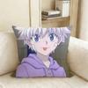 KKillua Zoldyck HHunter X Hunter Various Sizes Square Pillow Case For Car Home Bedchamber Decor