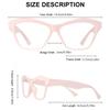 3pcs VOPHA Auto-Focus Reading Glasses Cat-Eye Reading Glasses for Presbyopia  with Blue Light Filter & HD Lenses