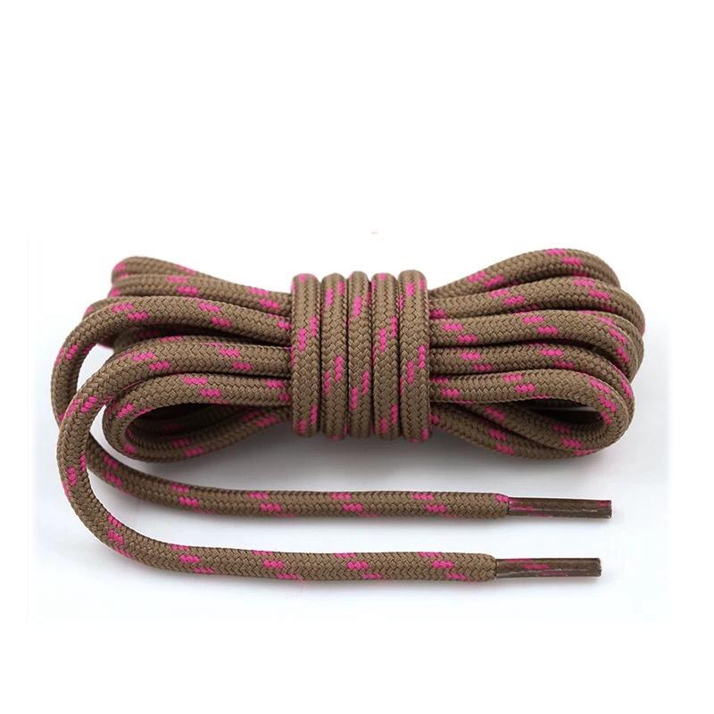 1Pair Outdoor Shoelaces Sport Casual Round Shoes Lace Hiking Slip Rope Shoe Laces Sneakers Boot Shoelace Strings
