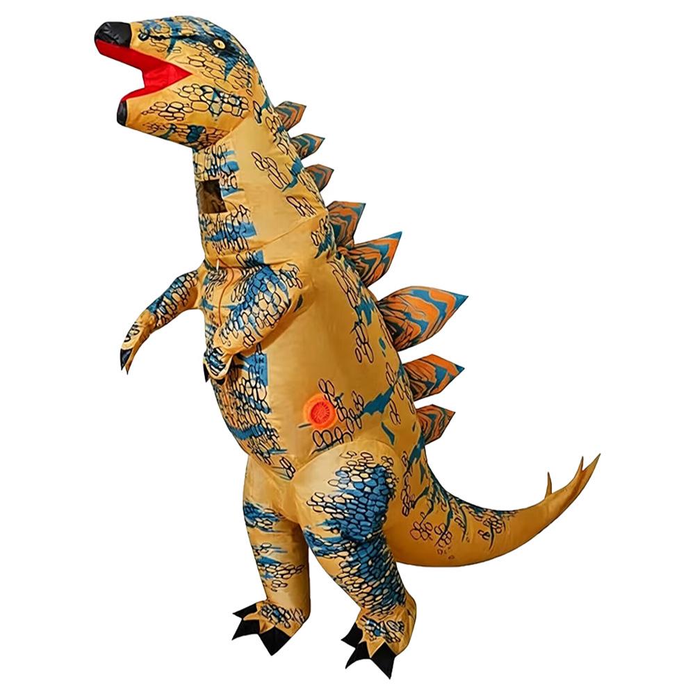 Velociraptor Inflatable Costume - Halloween T-Rex Cosplay & Creative Performance Outfit