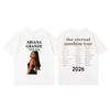 The Eternal Sunshine Tour 2026 Men Women Fashion Hip Hop Short Sleeve T-shirts High Quality Cotton Oversized Tee Tops Hot Sale