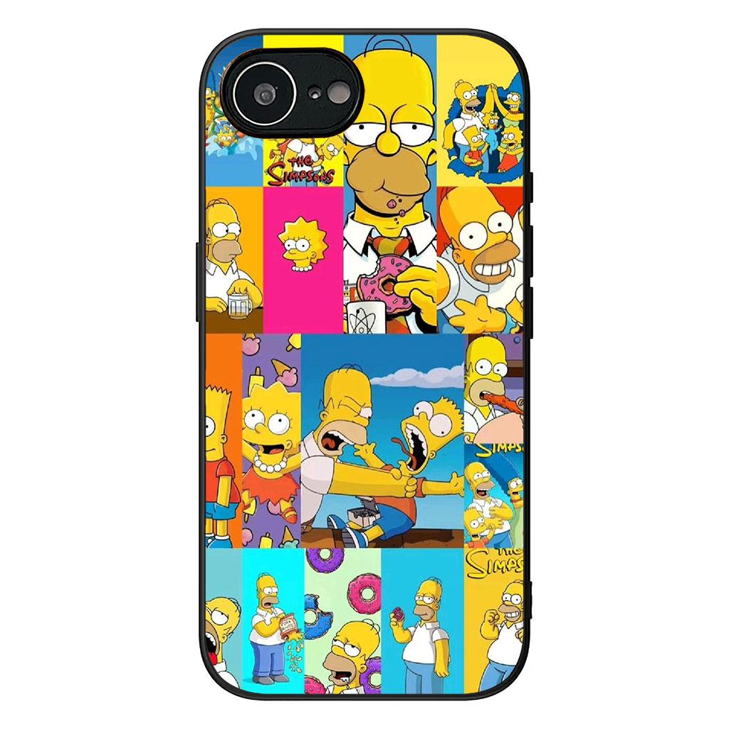Anime The S-Simpsons Bart Casing Phone Cover for Samsung Galaxy S22 S21 S20 Fe Ultra S9 Plus + A13 A22 M21 M31 M55 M15 Case