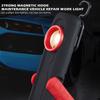 COB LED Flashlight Magnetic Work Light USB Rechargeable Torch Hook Portable Lantern Inspection Light Camping Car Repair