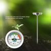 Stainless Steel Thermometer Temperature Monitor for Garden Lawn Plant Pot Japanese Movement Compost Soil Tester Meter