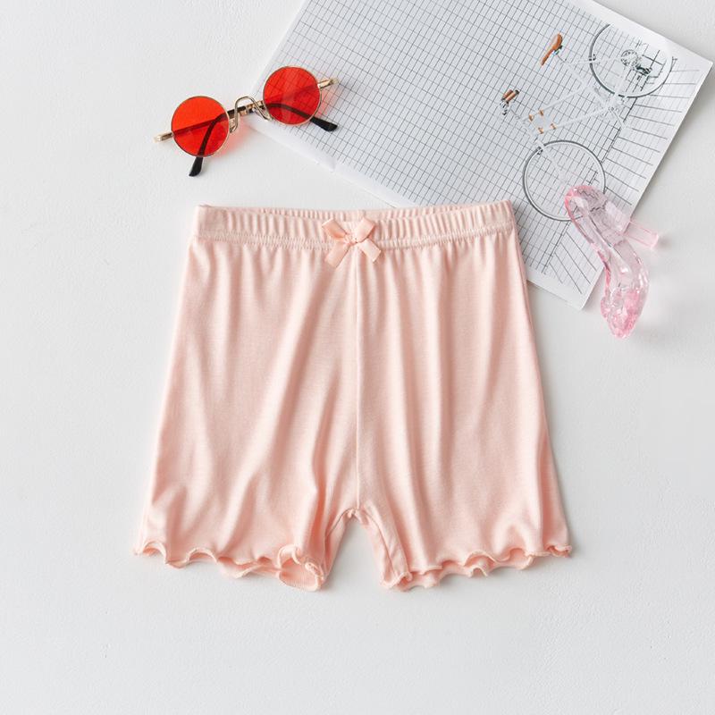 

Модальные защитные шорты от просвечивания для девочек - Легкое летнее нижнее белье 100 cm розовый