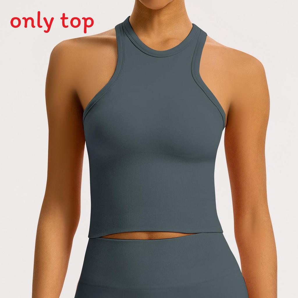 Seamless Gym Tank Top For Women With Moisturewicking Fabric Perfect For Yoga And Running