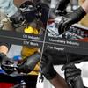 8Mil Black Nitrile Gloves Disposable Heavy Duty Industrial Auto Mechanic Gloves with Diamond Texture Latex Free Tattoo Gloves