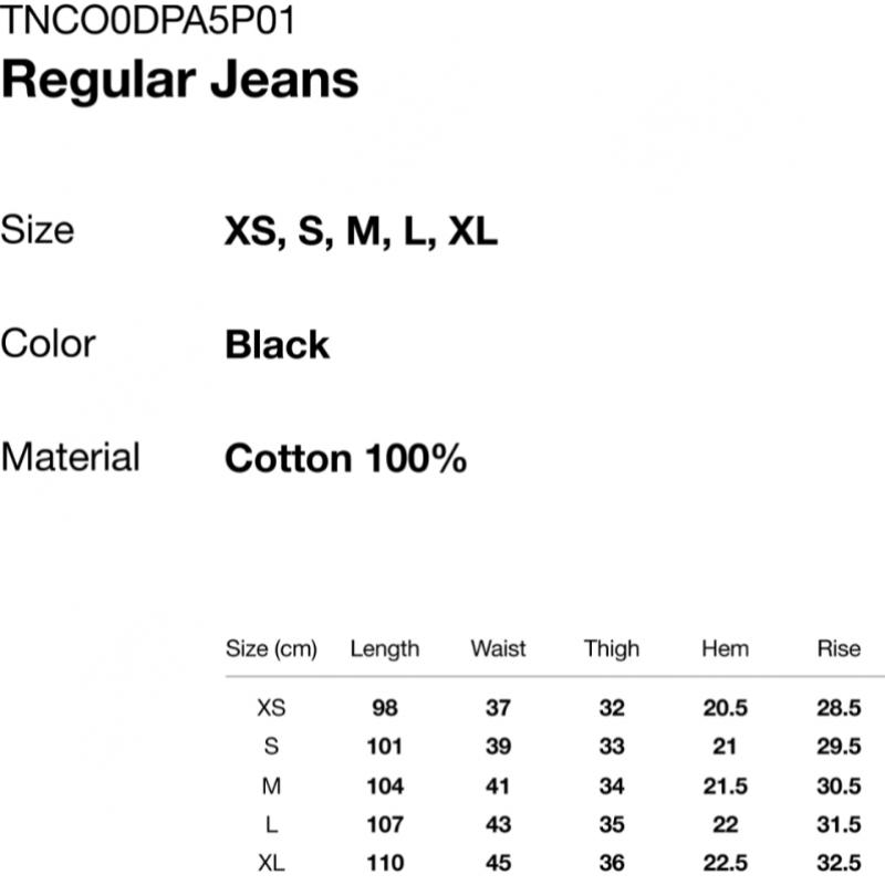 ThIs Is Never That Regular Jeans Black
