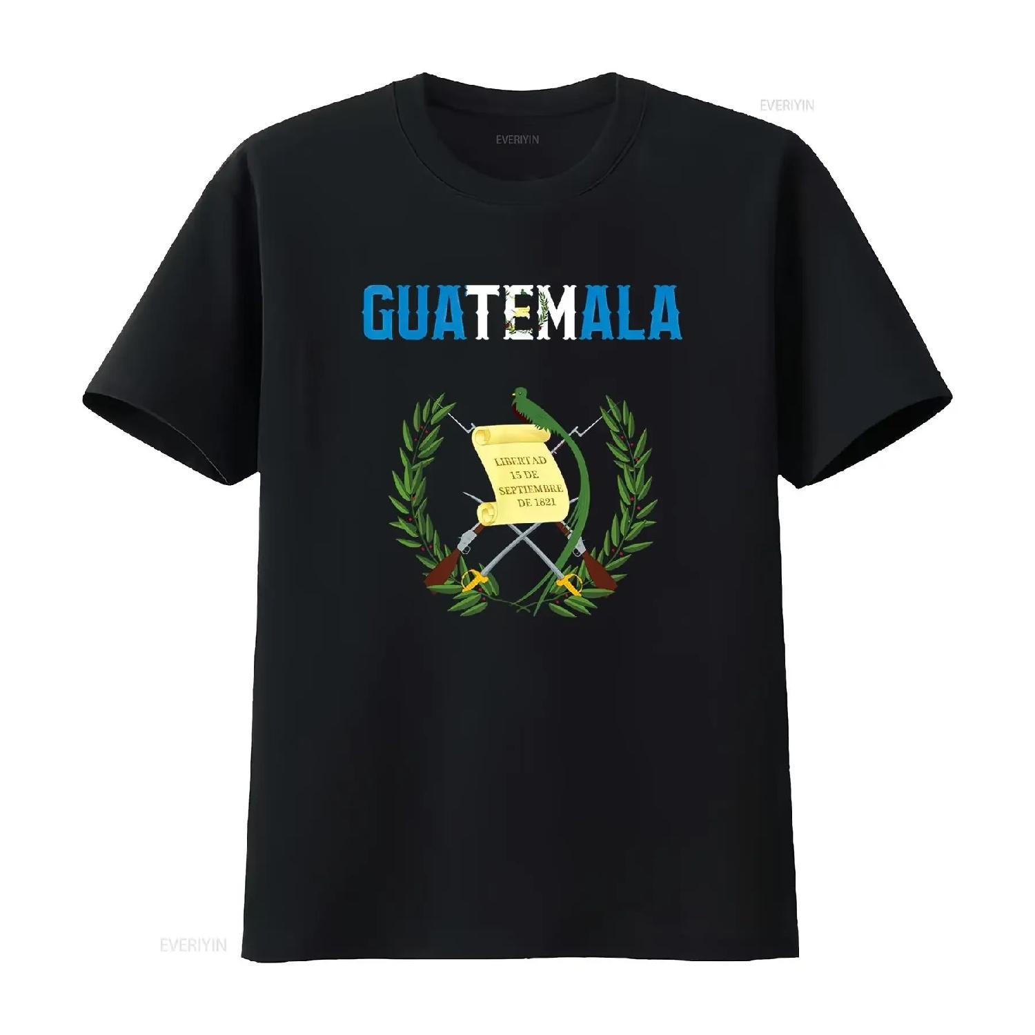 

Guatemala Guatemalan Flag of T Shirt vintage Washed Stylish homme Breathable Versatile Unisex Comfortable designer clothes S чёрный