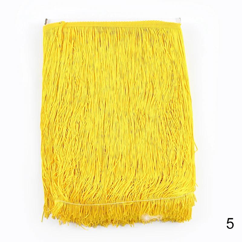 5/8/10M 30cm Long Tassel Fringes for Curtains Lace Trims Dress Fringe Trim Decorative Trimmings Stitching DIY Sewing Accessories