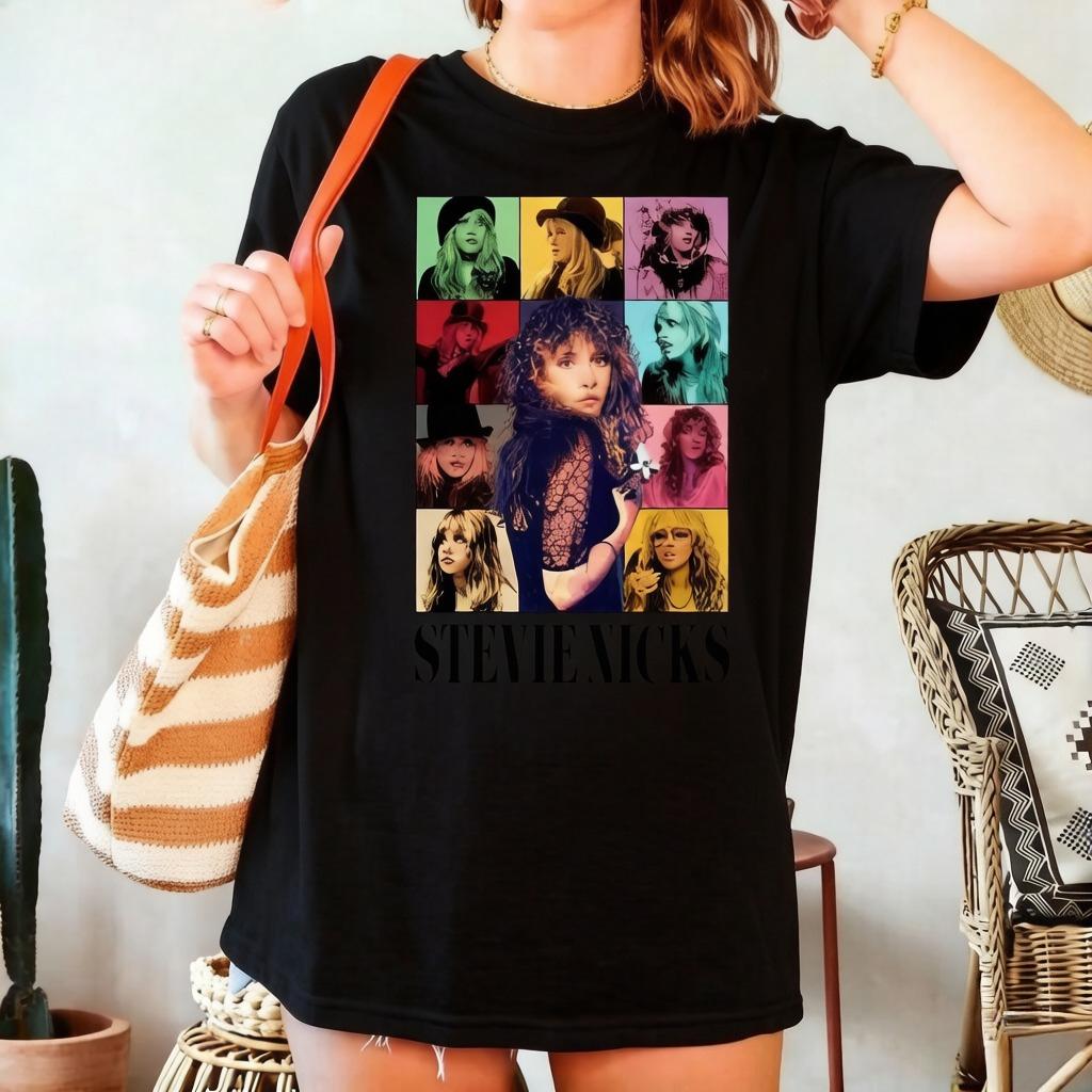 Dont Be A Lady Be A Legend Stevie Nicks Cotton TShirt Stevi Shirt Fan Gifts Stylish Vintage Print Unisex High Quality Tshirt M