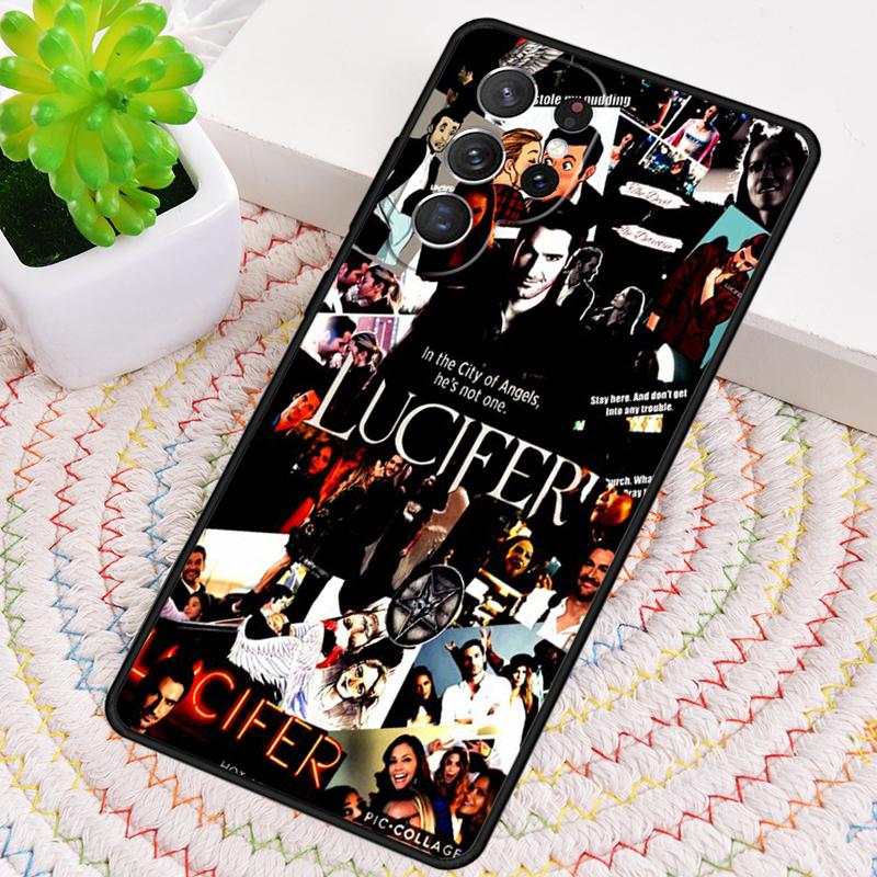 American TV Series Lucifer Phone Case for Samsung Galaxy Note 10 Pro S26 Ultra S23 S24 FE S25 S21 S22 PLUS Shockproof Cove