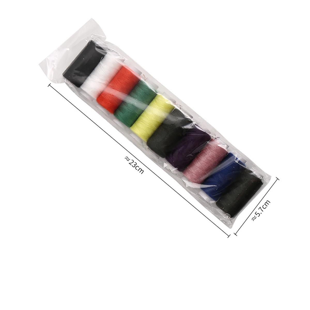 

10 шт. Нить для наращивания волос Швейные нейлоновые нити для ручного шитья Изготовление наращивания волос Сделай сам