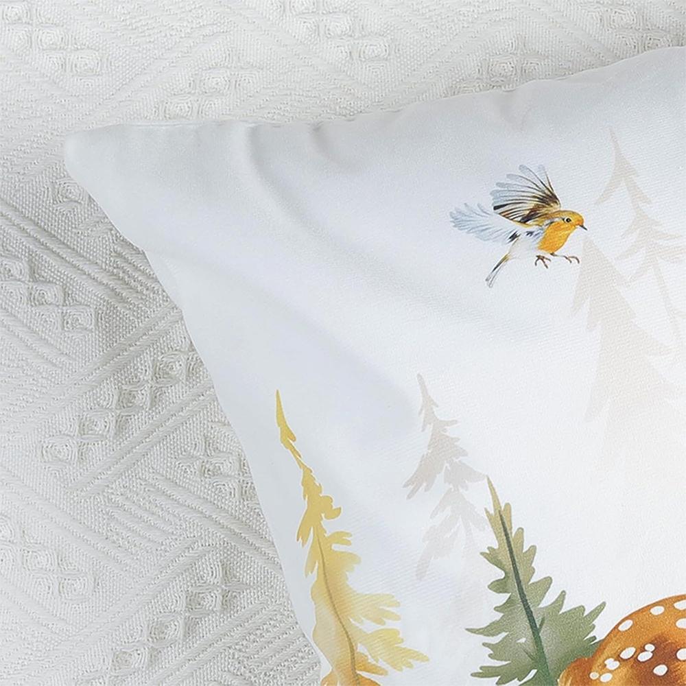 Nature-Inspired Forest Animal Pillowcases: Deer, Bear, Fox, and More! Sofa Cushion Cover, Home Room Decoration