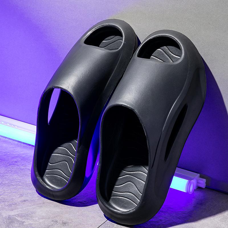 Herrars trendiga halkfria sommartofflor för inomhusbruk, hem och bad