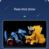 Monster Truck Diecas Vehicle Transformation Car Toys For Boys Dinosaur Deformation Plastic Action Figures Robot Kid Gift