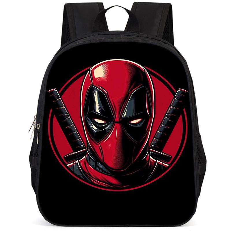 Spacious 15 Inch Deadpool Backpack For Boys And Girls With Large Capacity Design