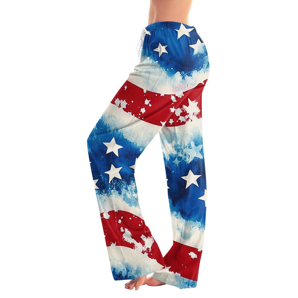 Women's Fashion Loose Casual Printed Casual Pants