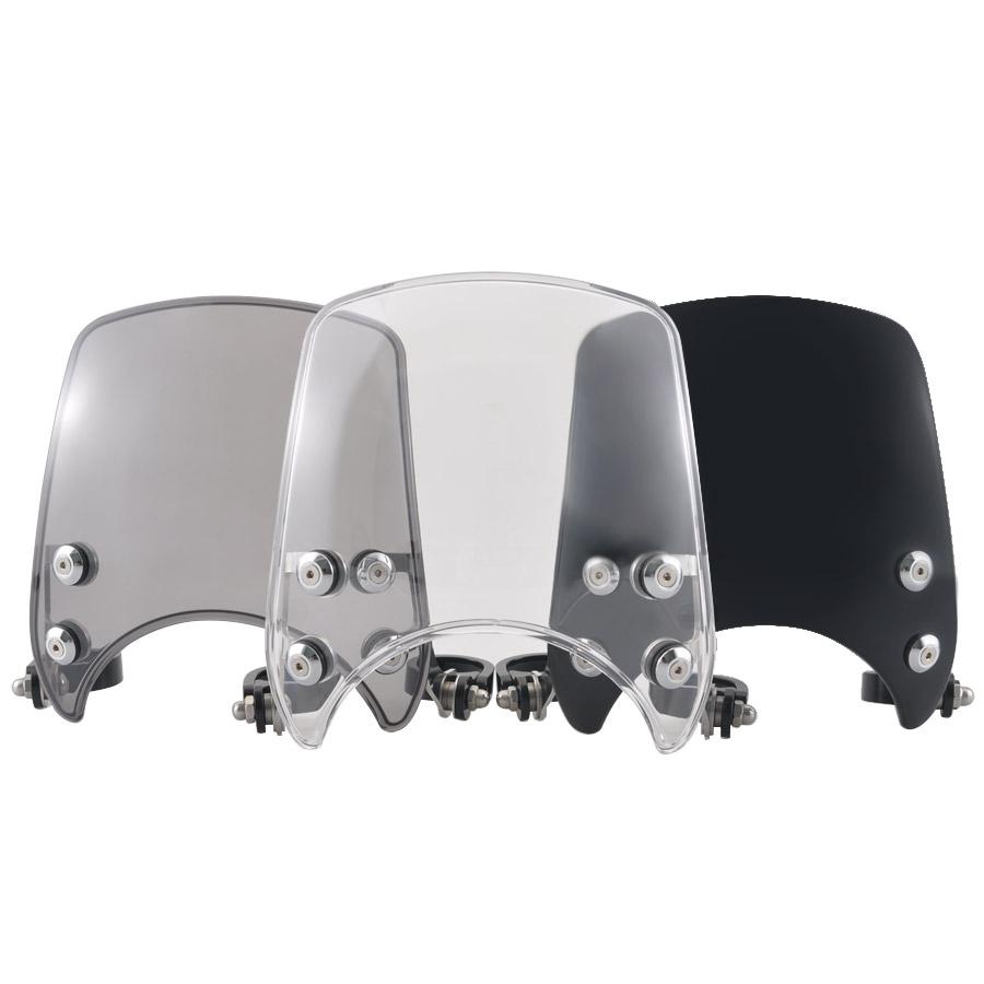 Motorcycle Part Wind Deflector Windshield Transparent Windscreen Compatible 39mm For Harley Sportster 883 X48 Iron 1200 SuperLow