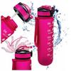 Water Bottle Motivational Scale 1 Liter Bpa Free Fitness Sport