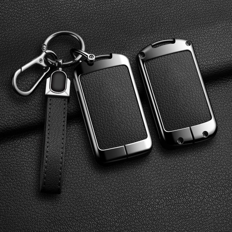 Zinc Alloy Leather Car Key Case Case For Volvo Polestar 4 Polestar 3   Key Fob Car Smart Key Key Case For Car