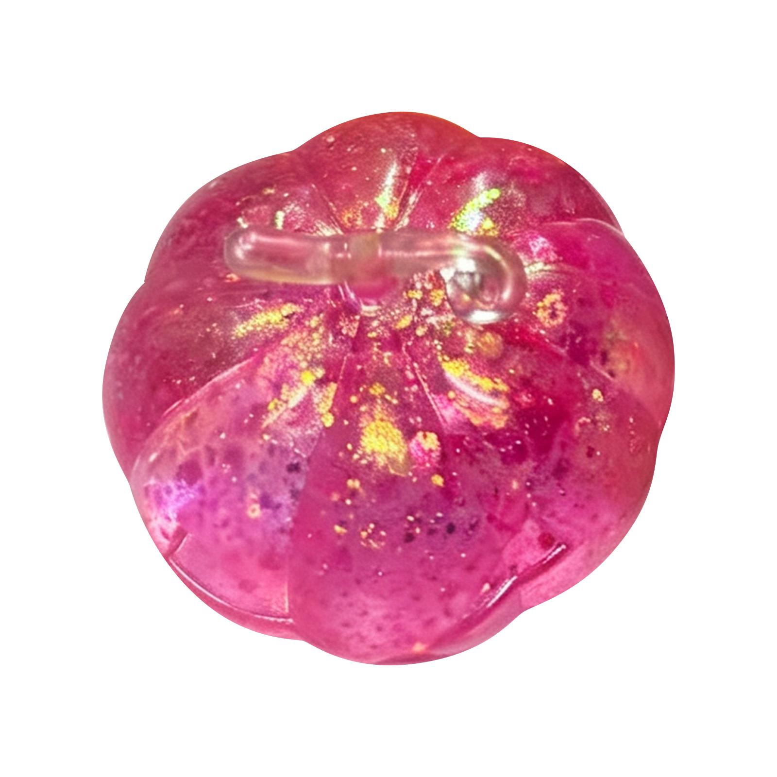 Halloween Pumpkin Toy Slow Rising Stress Toy for Kids Adults One Size розовый