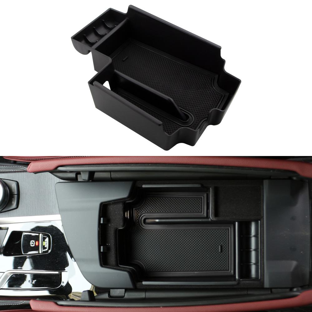 ABS Car Center Console Storage Armrest Box for BMW 5 Series G30 G31 2020-2023 Stowing Tray Holder Container Organizer LHD Accessories