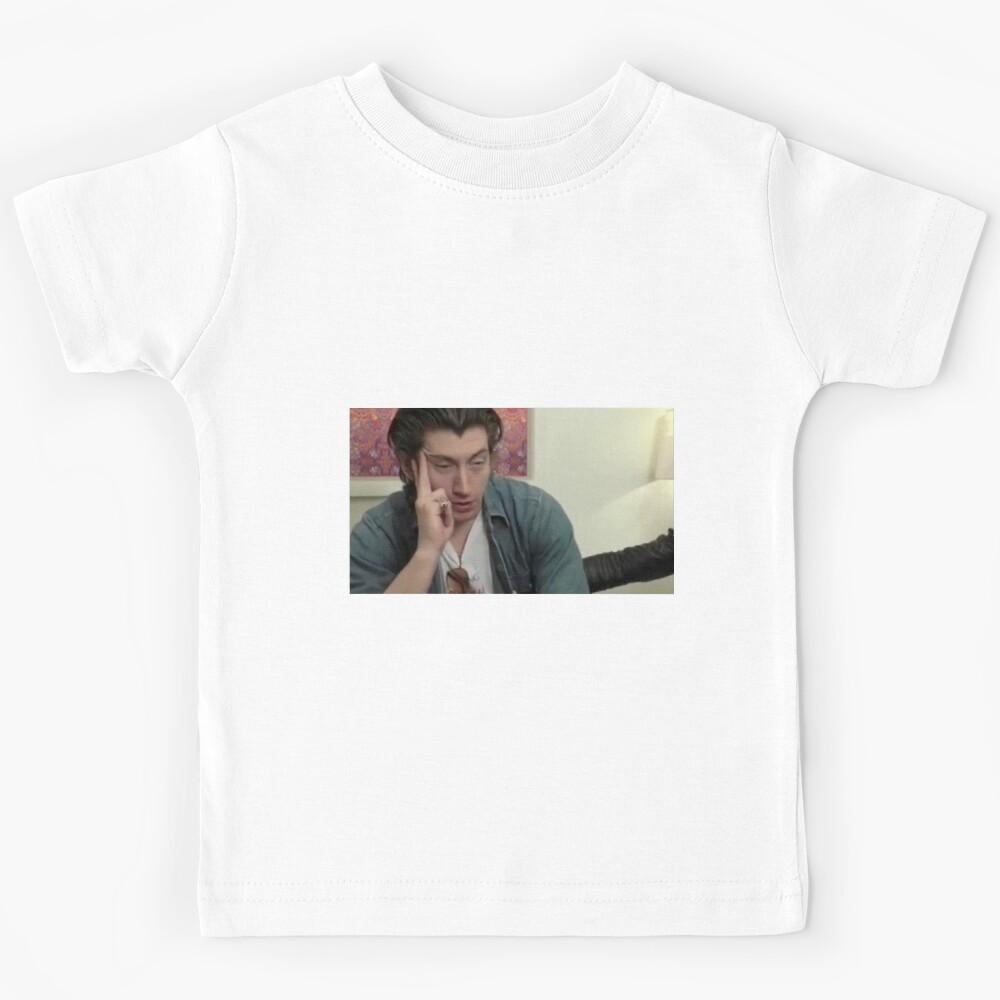 Retro Vintage Exasperated Alex Turner Sticker Music Vintage Retro Kids T-Shirt 120