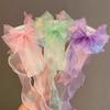 Spring Summer Fairy Bow Ribbon Hair Clips for Kids Girls Students Back Head Hair Accessories Sweet Elegant Adorable Must-Have